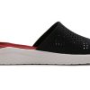 Crocs LiteRide Slides ”Röd Svart Vit” 205183-066
