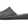 Crocs LiteRide Svart Grå Sandaler ”Black Grey” 205183-0DD