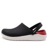 Crocs LiteRide svarta sandaler ”Black White” 204592-066