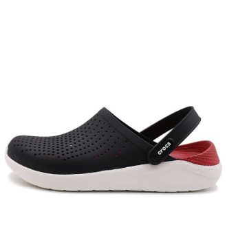 Crocs LiteRide svarta sandaler ”Black White” 204592-066