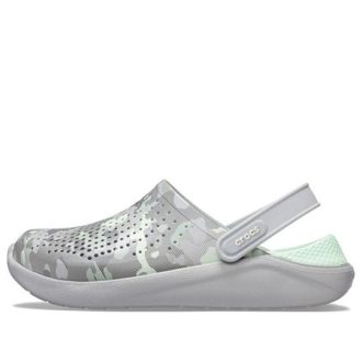 Crocs LiteRide trycksandaler Grågrön 206491-3TO