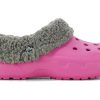 Crocs Mammoth EVO Fodrade träskor ”Pink Grey” 12878-626