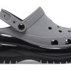 Crocs Mega Crush Reflekterande träskor ”Gråsvarta” 209172-1LP