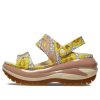 Crocs Mega Crush Retro Floral Sandaler ”Vanilla Cork” 208966-1LQ