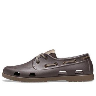 Crocs Minimalistic Mysig Low Top Brun Flats Loafers 206338-23B