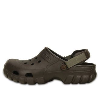 Crocs minimalistiska slitstarka mysiga sport Unisex bruna sandaler 202651-23B