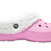 Crocs Mommoth Evo Clog Lätt, slitstark Håll dig varm Sporttofflor Rosa 12878-6U5