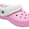 Crocs Mommoth Evo Clog Lätt, slitstark Håll dig varm Sporttofflor Rosa 12878-6U5