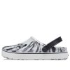 Crocs Off Court Träskor ”Marble White Black” 208601-066