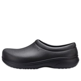 Crocs On The Clock Work Slip On ”Black” 205073-001