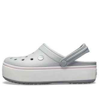 Crocs Plattform Träsko ”Ljusgrå” 205434-04M