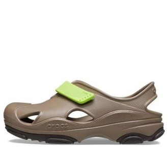 Crocs (PS) All Terrain Fisherman Sandaler ”Beige Green” 208351-260