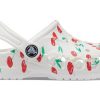 Crocs (PS) Baya grafiska träskor ”White Cherry” 207017-1F6