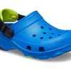 Crocs (PS) Blå sandaler med platt klack 207011-4JL