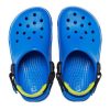 Crocs (PS) Blå sandaler med platt klack 207011-4JL