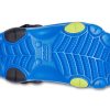Crocs (PS) Blå sandaler med platt klack 207011-4JL