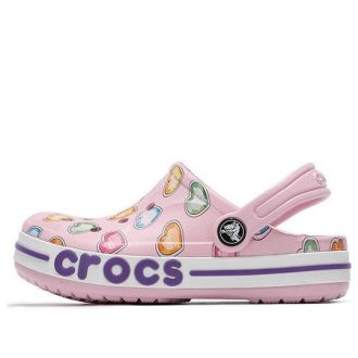 Crocs (PS) Classic Clog Multi-Color Mönster Sko Rosa 207020-6GD