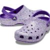 Crocs (PS) Classic Glitter Clog ”Purple” 206993-573