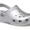 Crocs (PS) Classic Metallic Clog ”Silver Metallic” 209196-0P1