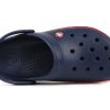 Crocs (PS) Corcband Bold Logo Minimalistic Casual Blå Röda Sandaler ”Blue Red” 206022-4CC Crocs (PS) Corcband Bold Logo Minimalistic Casual Blå Röda Sandaler ”Blue Red” 206022-4CC