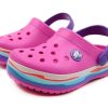 Crocs (PS) Crocband Wavy Band Small Crocs Casual Rosa Lila Sandaler ”Pink Purple” 205697-6L0 Crocs (PS) Crocband Wavy Band Small Crocs Casual Rosa Lila Sandaler ”Pink Purple” 205697-6L0