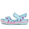 Crocs (PS) Crocs sandaler ”Ice Blue” med stort tryck 206262-4O9