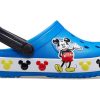 Crocs (PS) Disney Musse utomhus platt klack sport blå sandaler 206307-4JL Crocs (PS) Disney Musse utomhus platt klack sport blå sandaler 206307-4JL