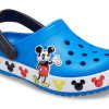 Crocs (PS) Disney Musse utomhus platt klack sport blå sandaler 206307-4JL Crocs (PS) Disney Musse utomhus platt klack sport blå sandaler 206307-4JL