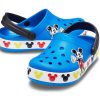 Crocs (PS) Disney Musse utomhus platt klack sport blå sandaler 206307-4JL Crocs (PS) Disney Musse utomhus platt klack sport blå sandaler 206307-4JL