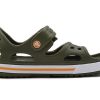 Crocs (PS) Flat Casual Army Green Sandaler 14854-309