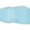 Crocs (PS) fryst tryck utomhus platt klack sport blå sandaler 207078-4O9 Crocs (PS) fryst tryck utomhus platt klack sport blå sandaler 207078-4O9