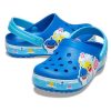 Crocs (PS) Funny Shark Small Crocs utomhus platt klack Strandsport Blå sandaler 206704-4JL Crocs (PS) Funny Shark Small Crocs utomhus platt klack Strandsport Blå sandaler 206704-4JL