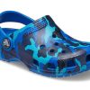 Crocs (PS) Kamouflagetryck Beach Blue Sandaler 205813-4JL
