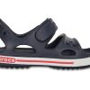 Crocs (PS) Kardborreband Flat Sports Deep Blue Sandaler 14854-462 Crocs (PS) Kardborreband Flat Sports Deep Blue Sandaler 14854-462