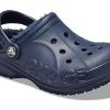 Crocs (PS) Klassisk Baya-fodrad träsko ”Navy” 207500-463
