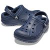 Crocs (PS) Klassisk Baya-fodrad träsko ”Navy” 207500-463