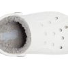 Crocs (PS) Klassisk Baya-fodrad träsko ”White Grey” 207500-11H