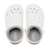 Crocs (PS) Klassisk Baya-fodrad träsko ”White Grey” 207500-11H