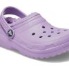 Crocs (PS) Klassisk fodrad träsko ”Purple Violet” 207010-5PR