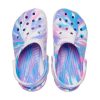 Crocs (PS) Klassisk marmorerad träsko ”Blue Purple Pink” 207464-102