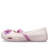 Crocs (PS) Lina Charm Platta Blommor Blekrosa sandaler 205529-6PI