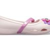 Crocs (PS) Lina Charm Platta Blommor Blekrosa sandaler 205529-6PI