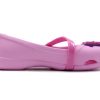 Crocs (PS) Lina Flat Small Casual Rosa Sandaler 205040-6I2
