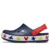 Crocs (PS) Mickey utomhus platt klack sport djupblå sandaler 207077-410