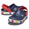 Crocs (PS) Mickey utomhus platt klack sport djupblå sandaler 207077-410