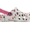Crocs (PS) Multi-Color Mönster Sko Vit 207000-100