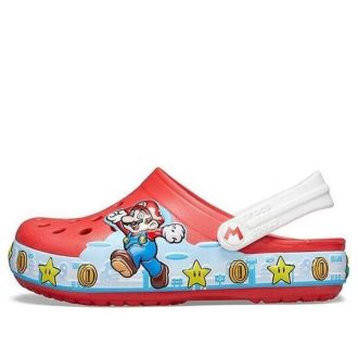 Crocs (PS) Nintendo x Classic Lights Clog ”Fun Lab – Super Mario” 206438-8C1