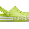 Crocs (PS) Outdoor Flat Heel Beach Sports Gröna Sandaler 205100-3TX Crocs (PS) Outdoor Flat Heel Beach Sports Gröna Sandaler 205100-3TX
