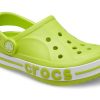 Crocs (PS) Outdoor Flat Heel Beach Sports Gröna Sandaler 205100-3TX Crocs (PS) Outdoor Flat Heel Beach Sports Gröna Sandaler 205100-3TX