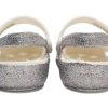 Crocs (PS) Outdoor Platt Klack Shiny Sports Silver Sandaler 206370-93R Crocs (PS) Outdoor Platt Klack Shiny Sports Silver Sandaler 206370-93R